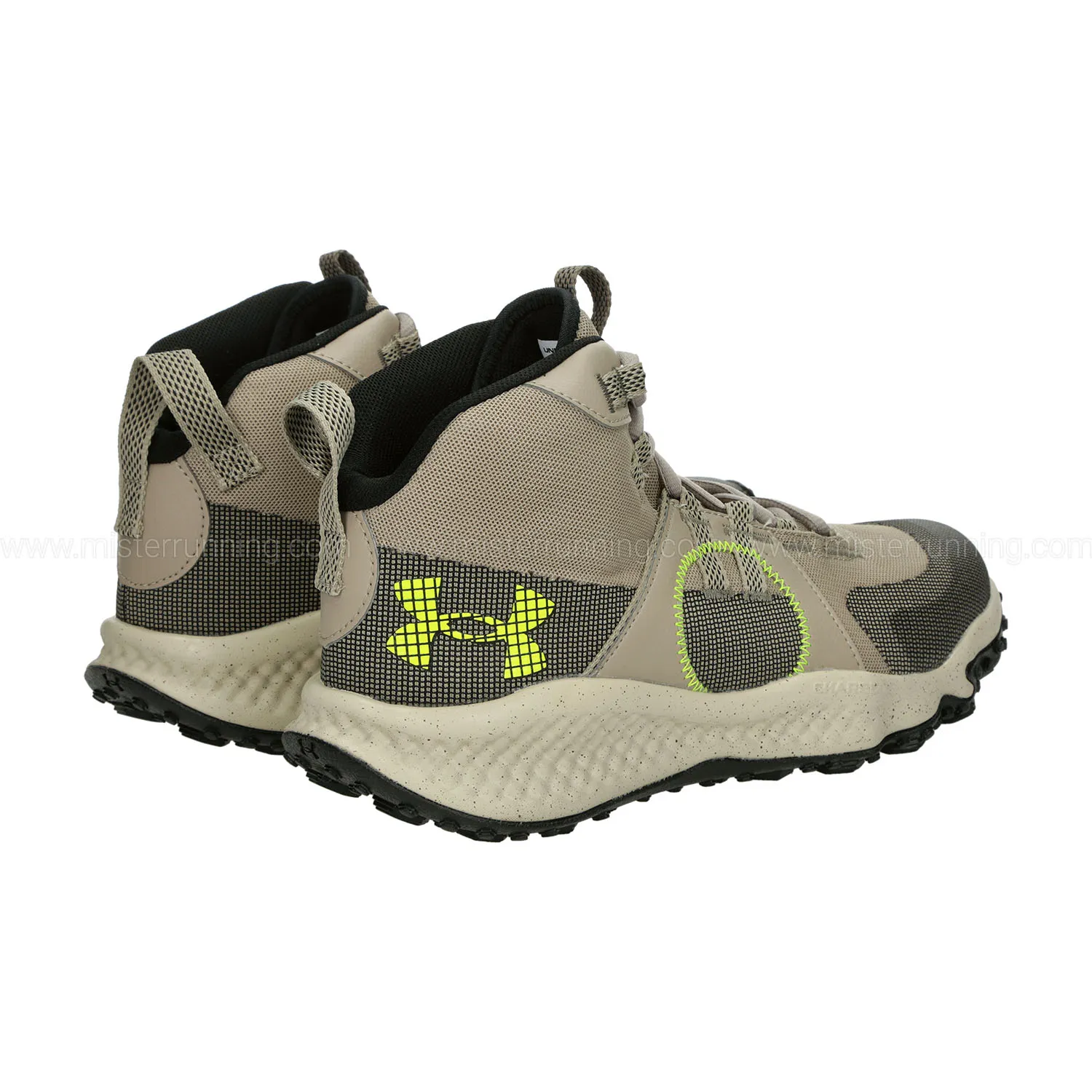 Under Armour Charged Maven Trek  Timberwolf Taupe/Taupe Dusk/High Vis Yellow