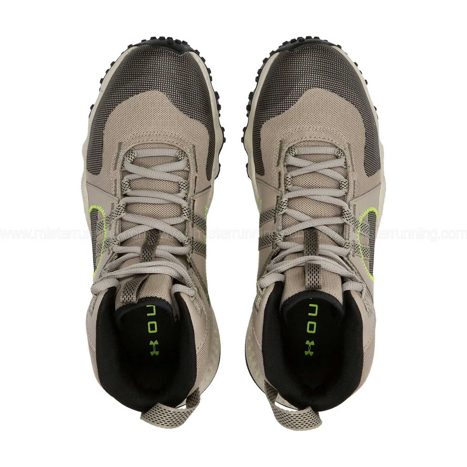 Under Armour Charged Maven Trek  Timberwolf Taupe/Taupe Dusk/High Vis Yellow