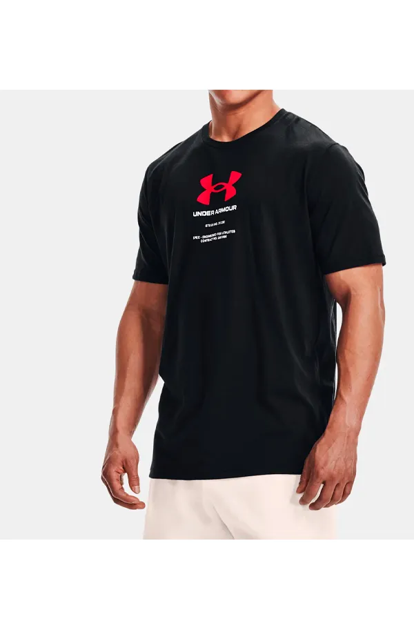 Under Armour Engineered Tee Black