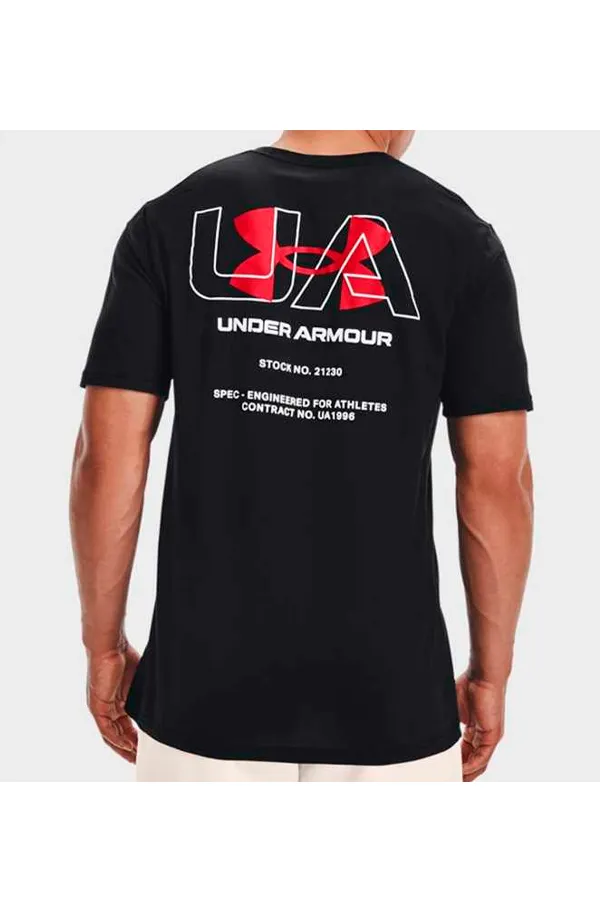 Under Armour Engineered Tee Black