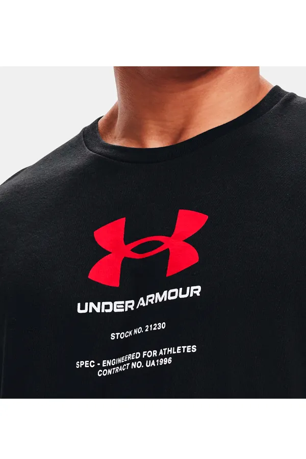 Under Armour Engineered Tee Black