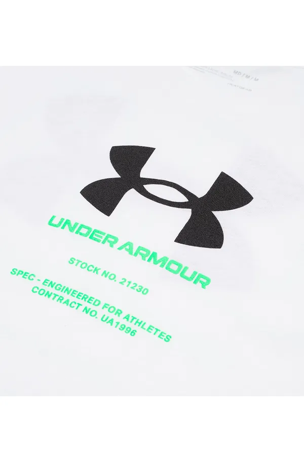 Under Armour Engineered Tee White